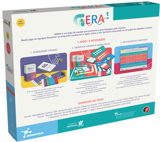 GERAt Turismo Portugal Board Game