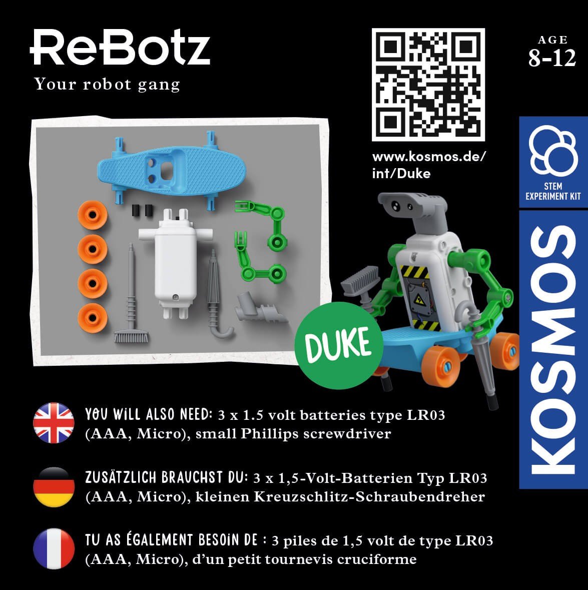 KOSMOS | ReBotz - Duke The Skating Bot