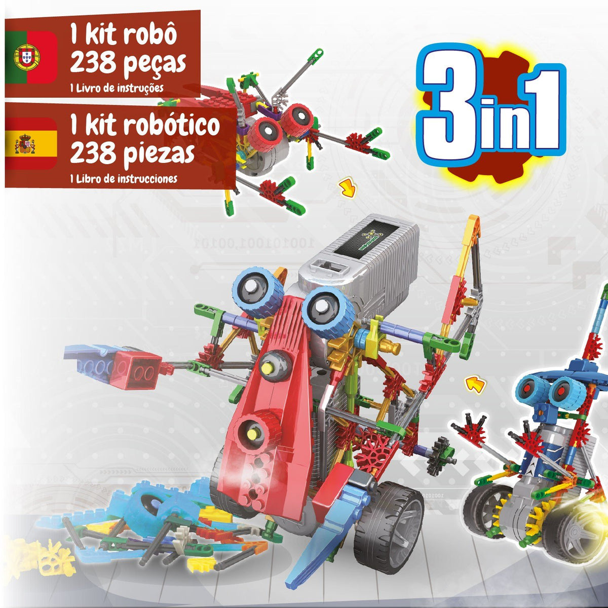Robotics - Alfabot 3 em 1