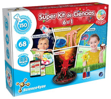 Super Science Kit 6 en 1 - 150 Experimentos