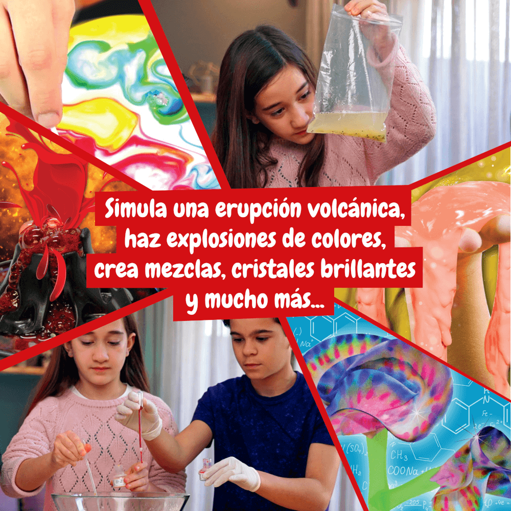 Super Science Kit 6 en 1 - 150 Experimentos