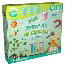 Super Kit de Ciências 6 em 1
