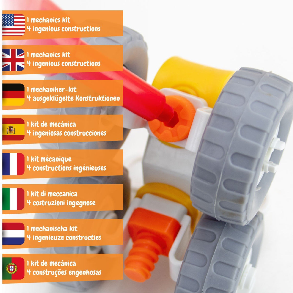 O meu 1º Kit de Mecânica 6 em 1