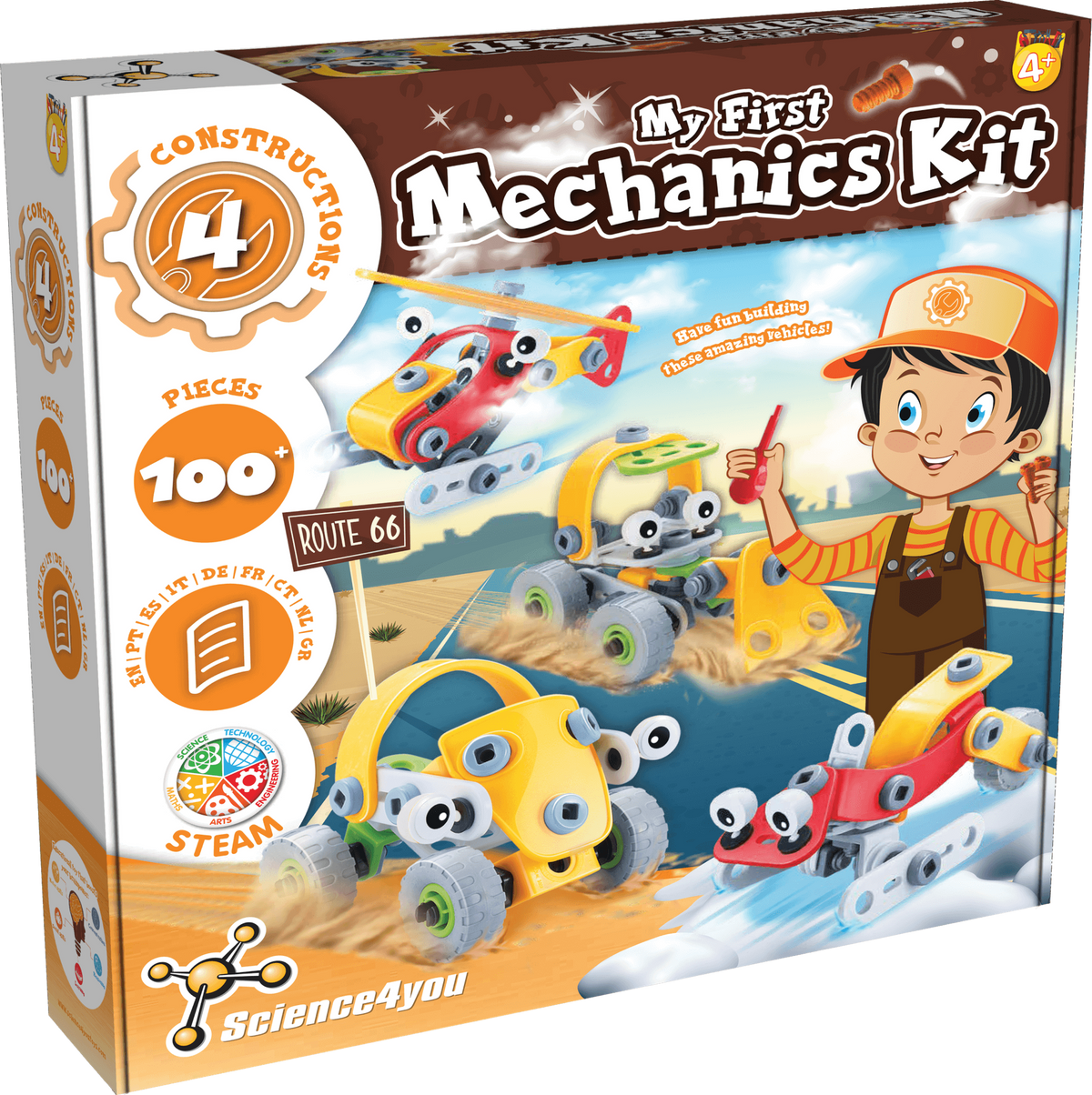 O meu 1º Kit de Mecânica 4 em 1