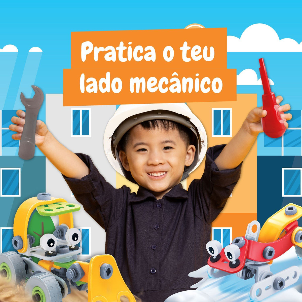O meu 1º Kit de Mecânica 4 em 1