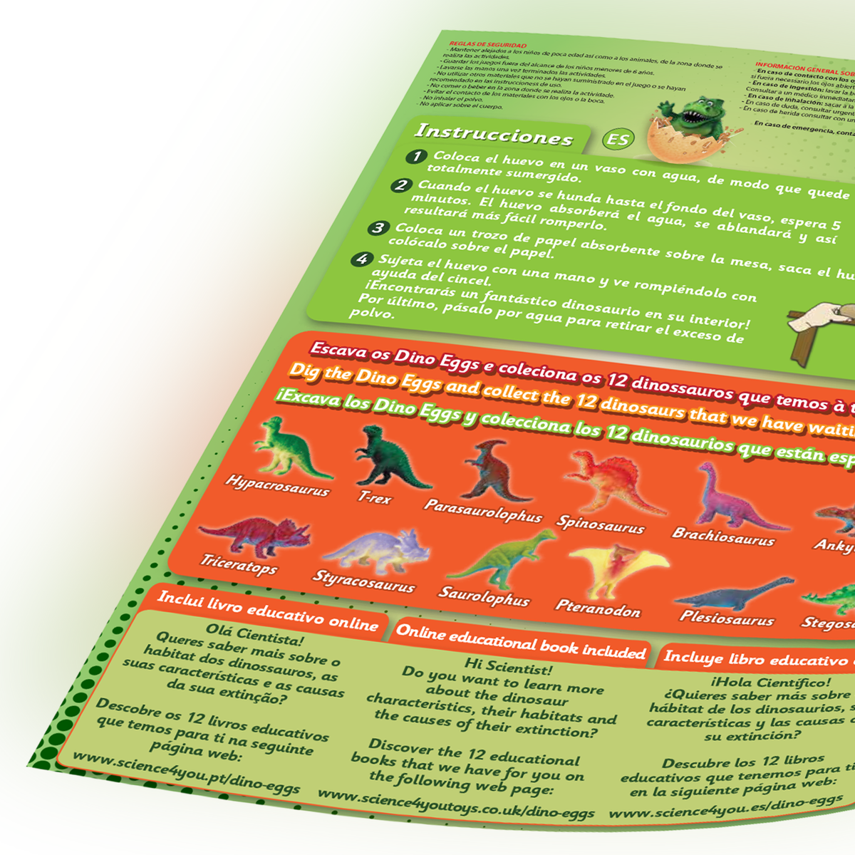 Starter Kit Dino Eggs Surpresa