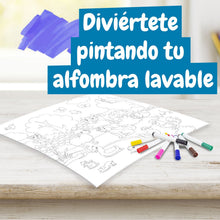 Alfombra para Colorear Animales