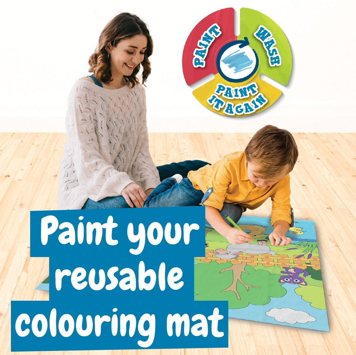 Tapete para colorir Animais
