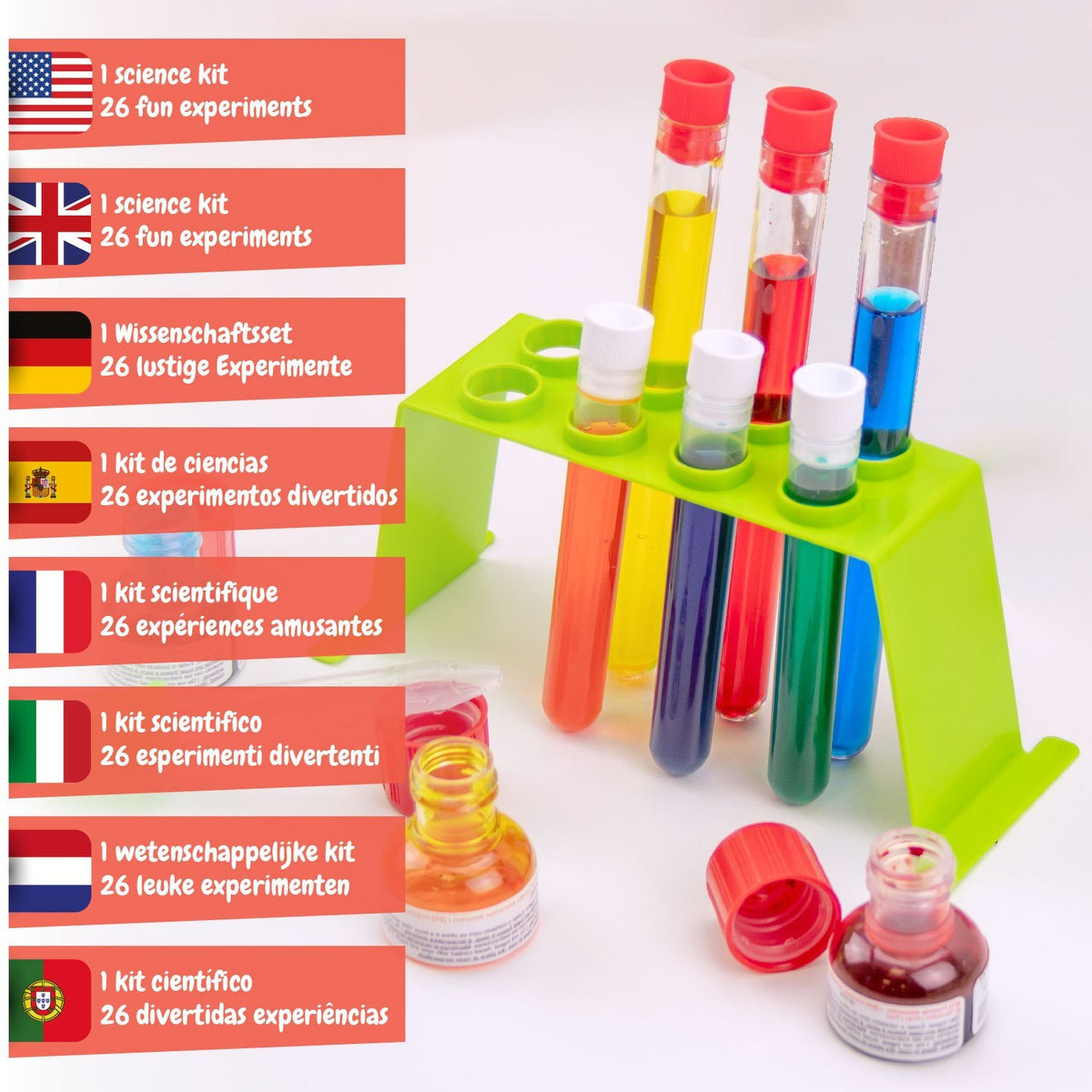 1º Kit de Ciências - Multi-Idioma