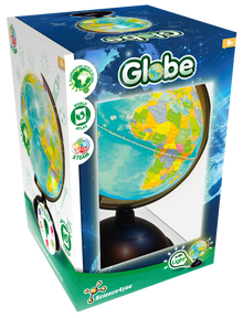 Globo Terráqueo con Luz - Versión en Inglés