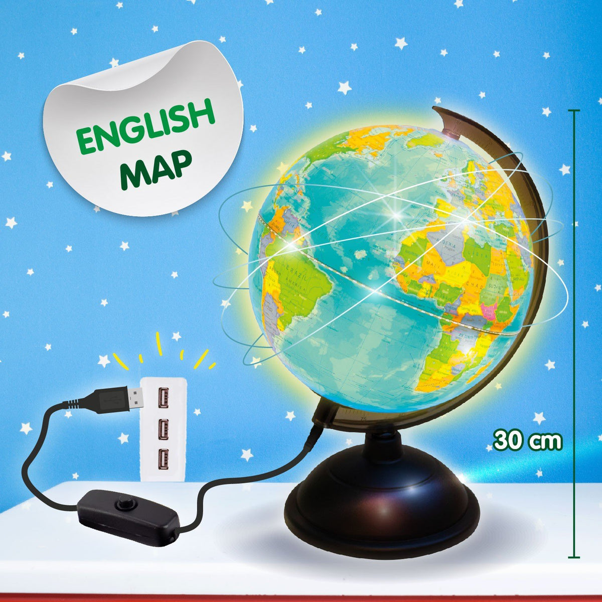 Light Up Globe - English Version