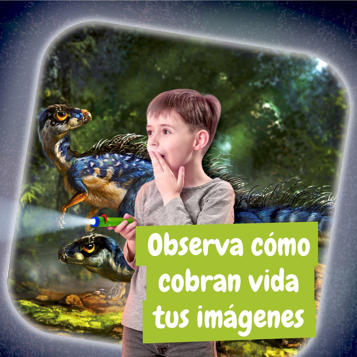 Proyector Linterna de Dinosaurio