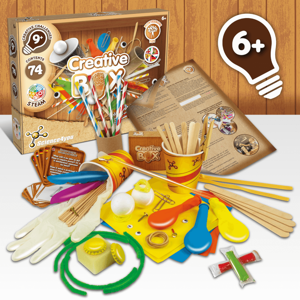 Caixa Criativa - Brinquedo Montessori