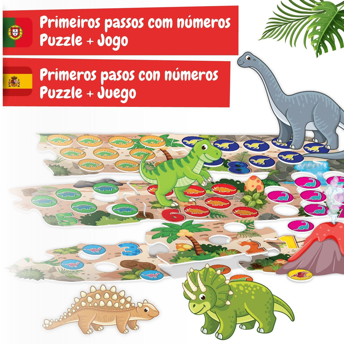 Dinosaurios - Primeros Pasos con los números