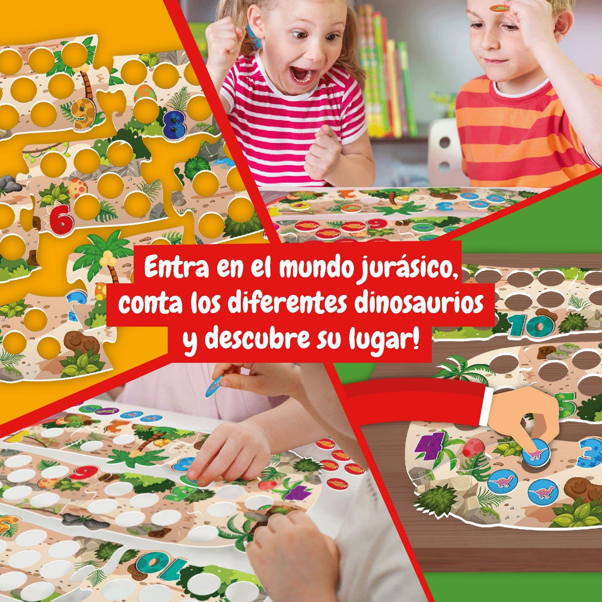 Dinosaurios - Primeros Pasos con los números