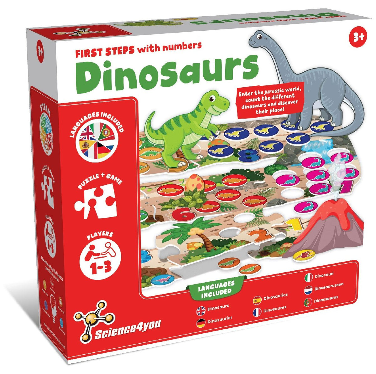 Dinosaures - Premiers Pas avec les Numéros