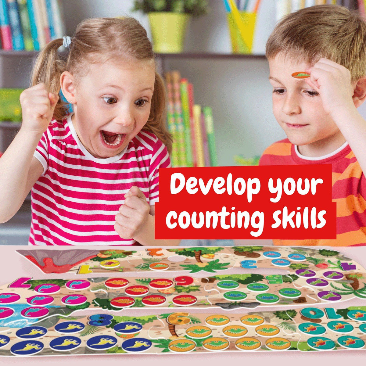 Dinosaurs - First Steps with numbers