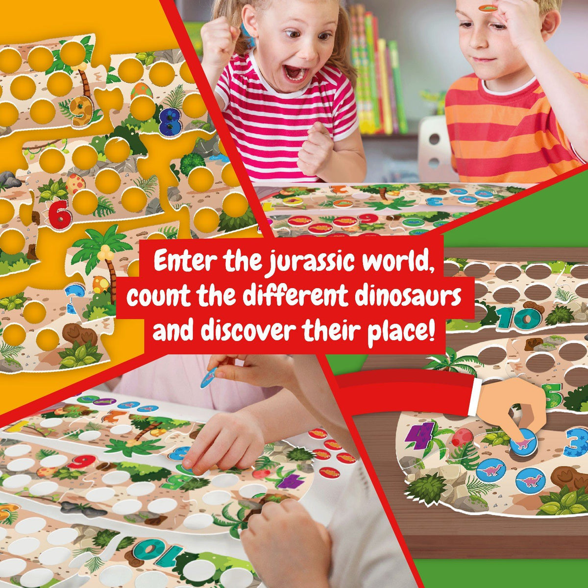 Dinosaurs - First Steps with numbers