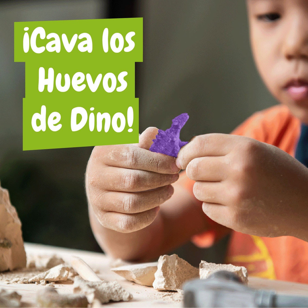 Huevos de Dinosaurios Sorpresa (Versión Multilingüe)