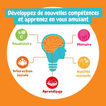 Jeu Montessori - Premiers pas 12 en 1