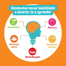 Jogo Montessori - Primeiros Passos 12 em 1