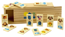 Dominó de Madera para niños - Animales