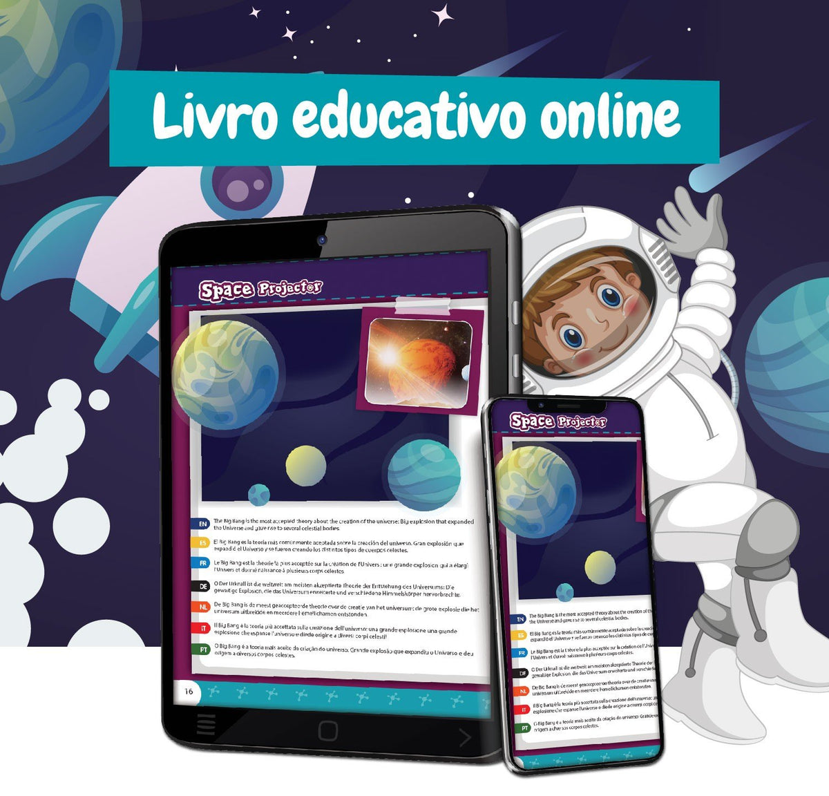 Projetor Lanterna do Espaço