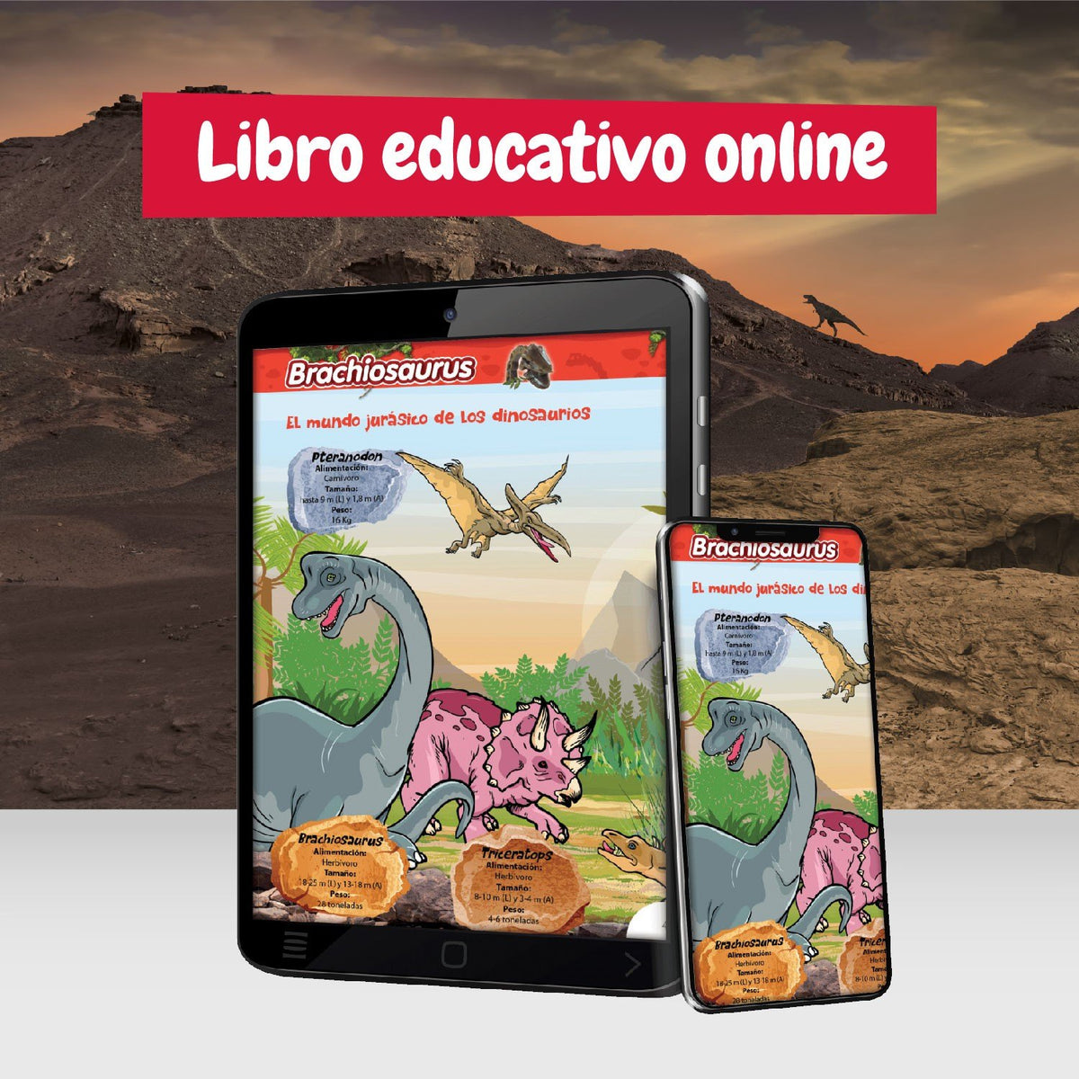 Excavaciones fósiles brillan en la oscuridad - Brachiosaurus