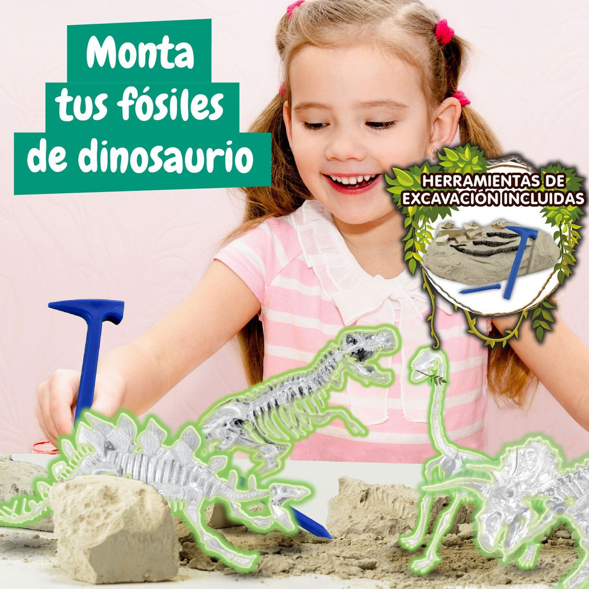 Excavaciones fósiles 4 en 1 GID