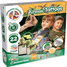 Dino-Tattoos - Temporäre Tattoos