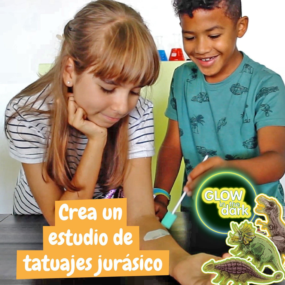 Tatuajes jurásicos - Tatuagens Temporárias | Multi