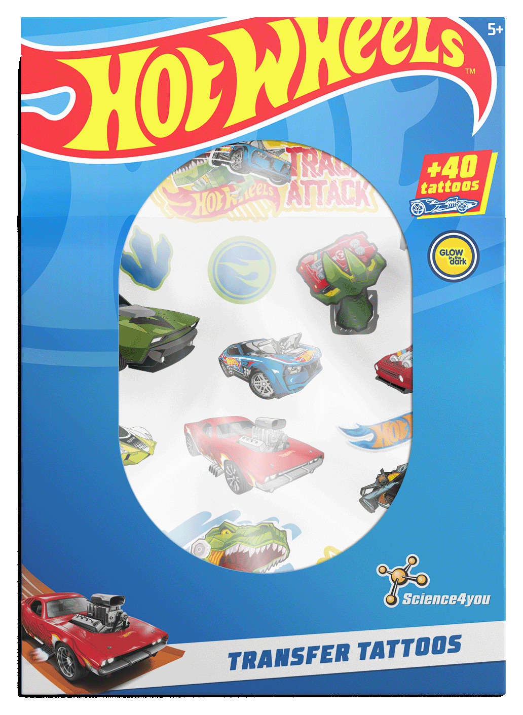 Kindertattoos - Hot Wheels