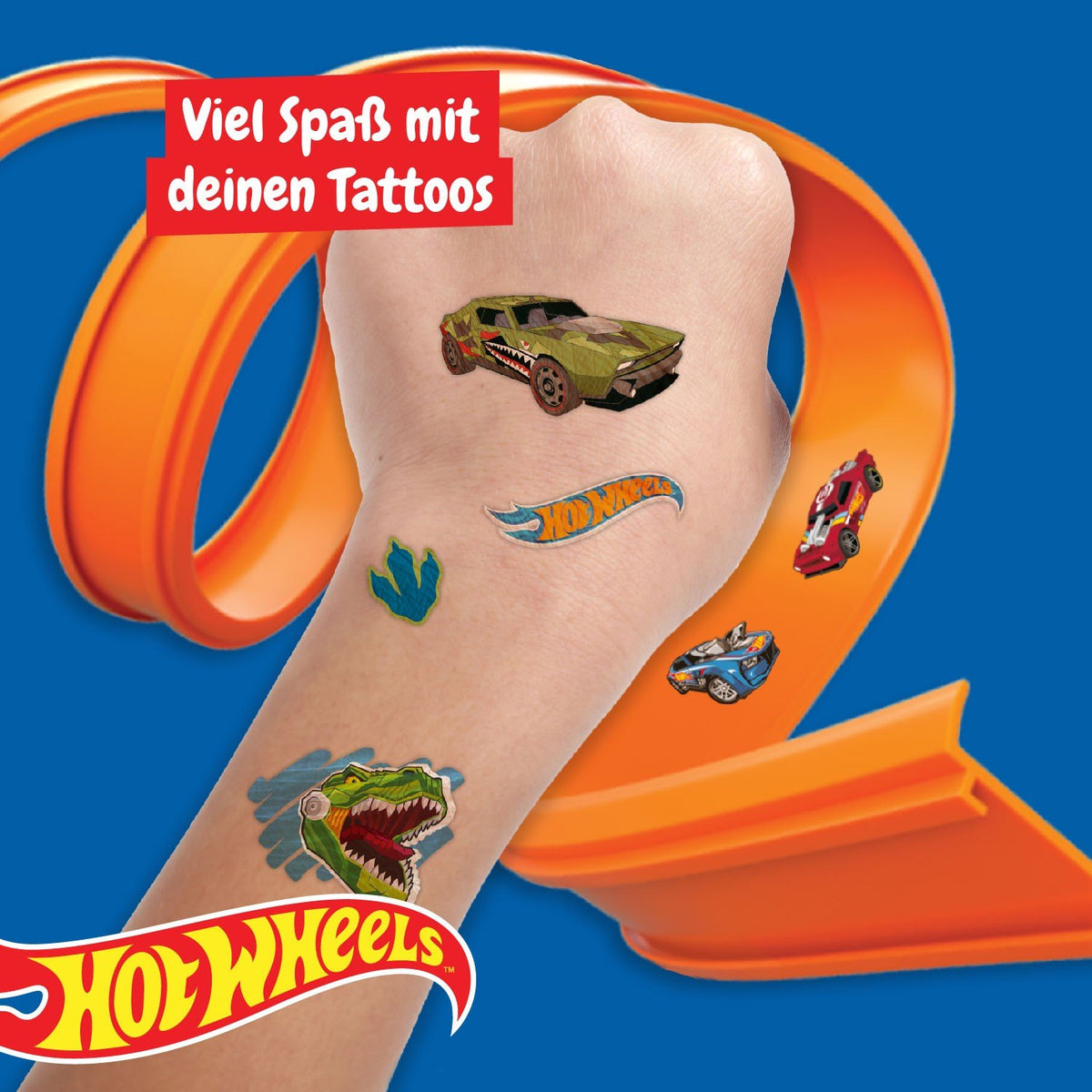 Kindertattoos - Hot Wheels