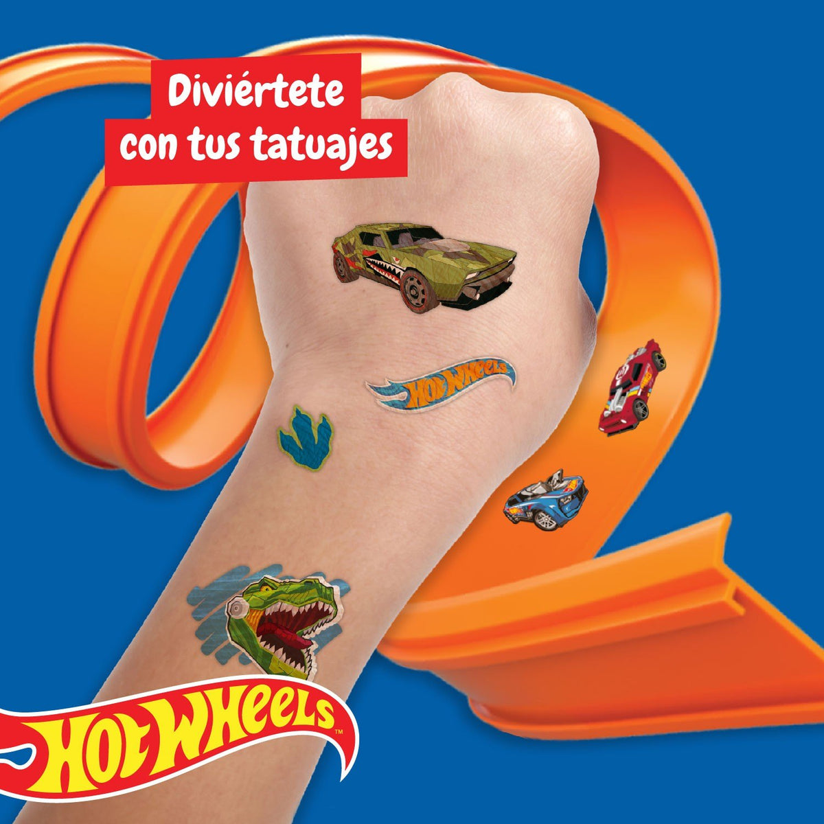 Tatuajes para niños Hot Wheels