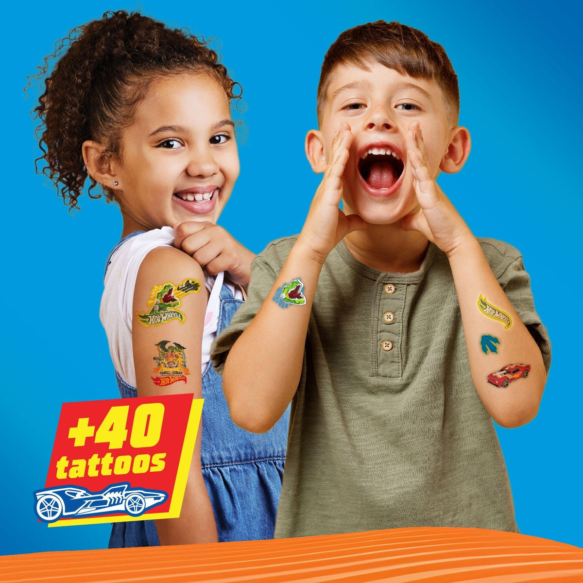 Children's Tattoos - Hot Wheels