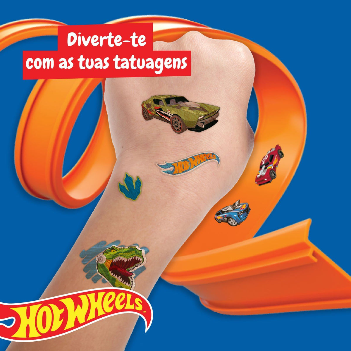 Tatuagens Infantis - Hot Wheels