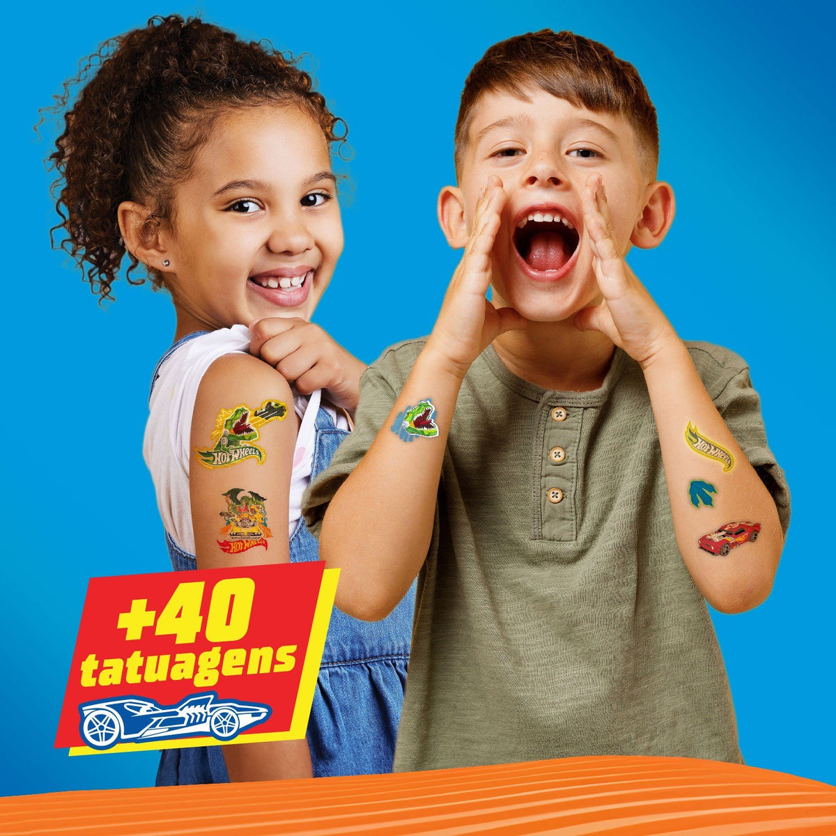 Tatuagens Infantis - Hot Wheels