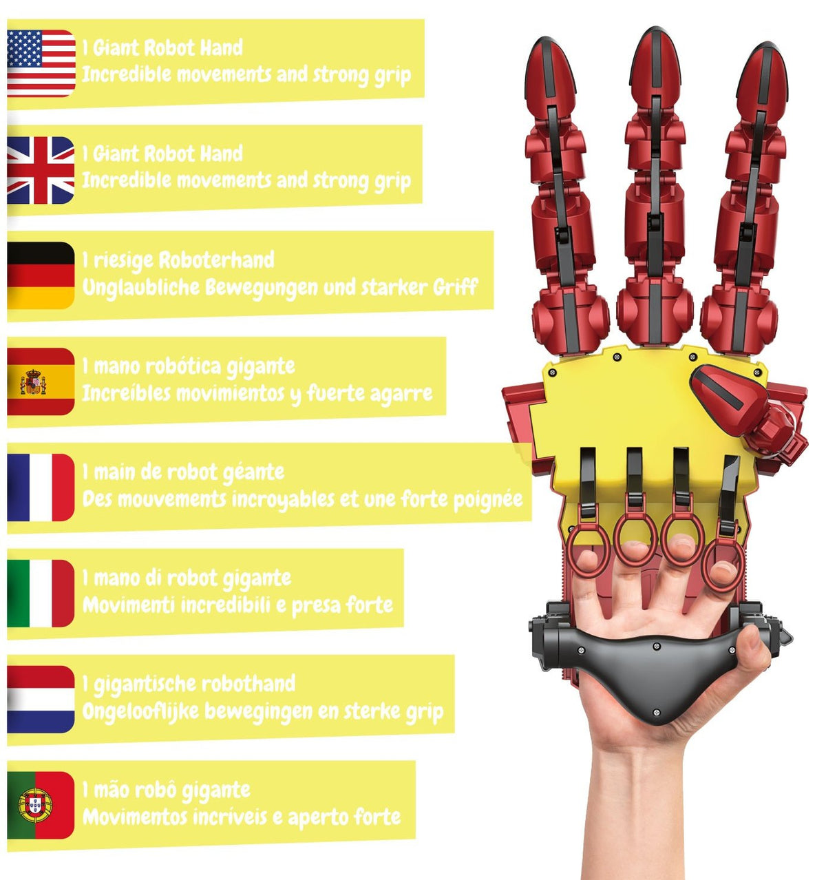 Mão Robot Gigante