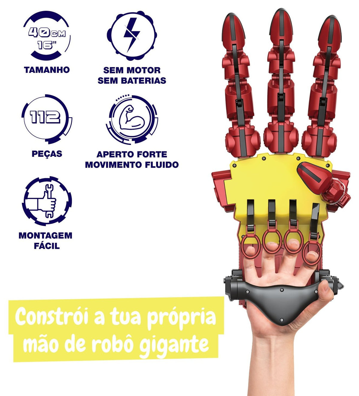Mão Robot Gigante