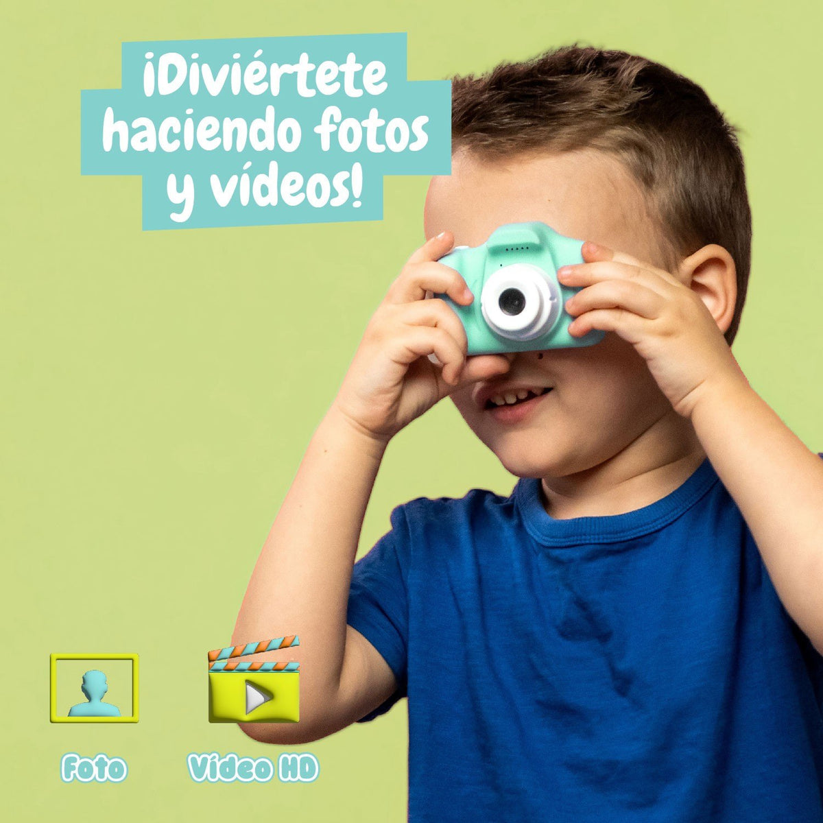 Mini Câmera Infantil HD