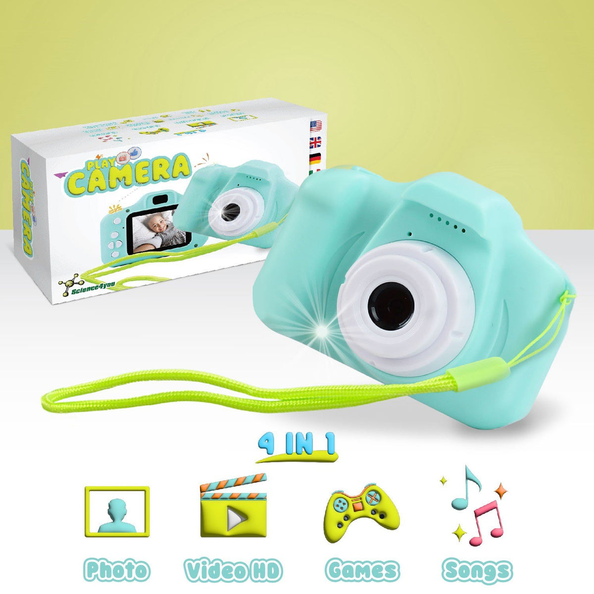 Mini caméra HD pour enfants