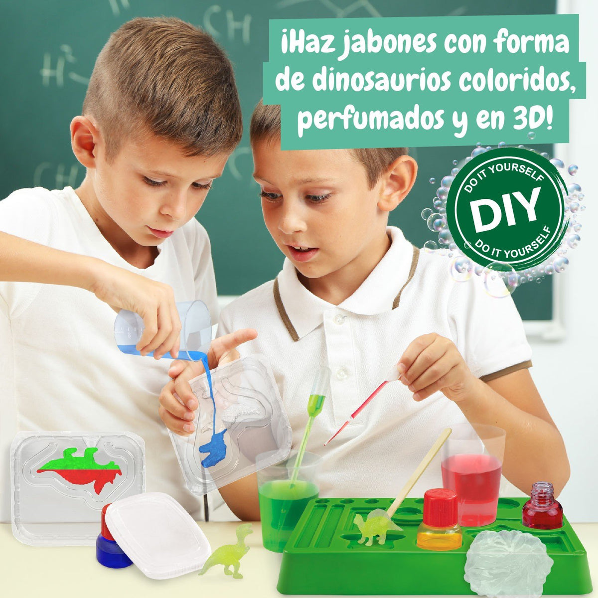 Fábrica de Sabonetes Dinos (Versão Multilingue)