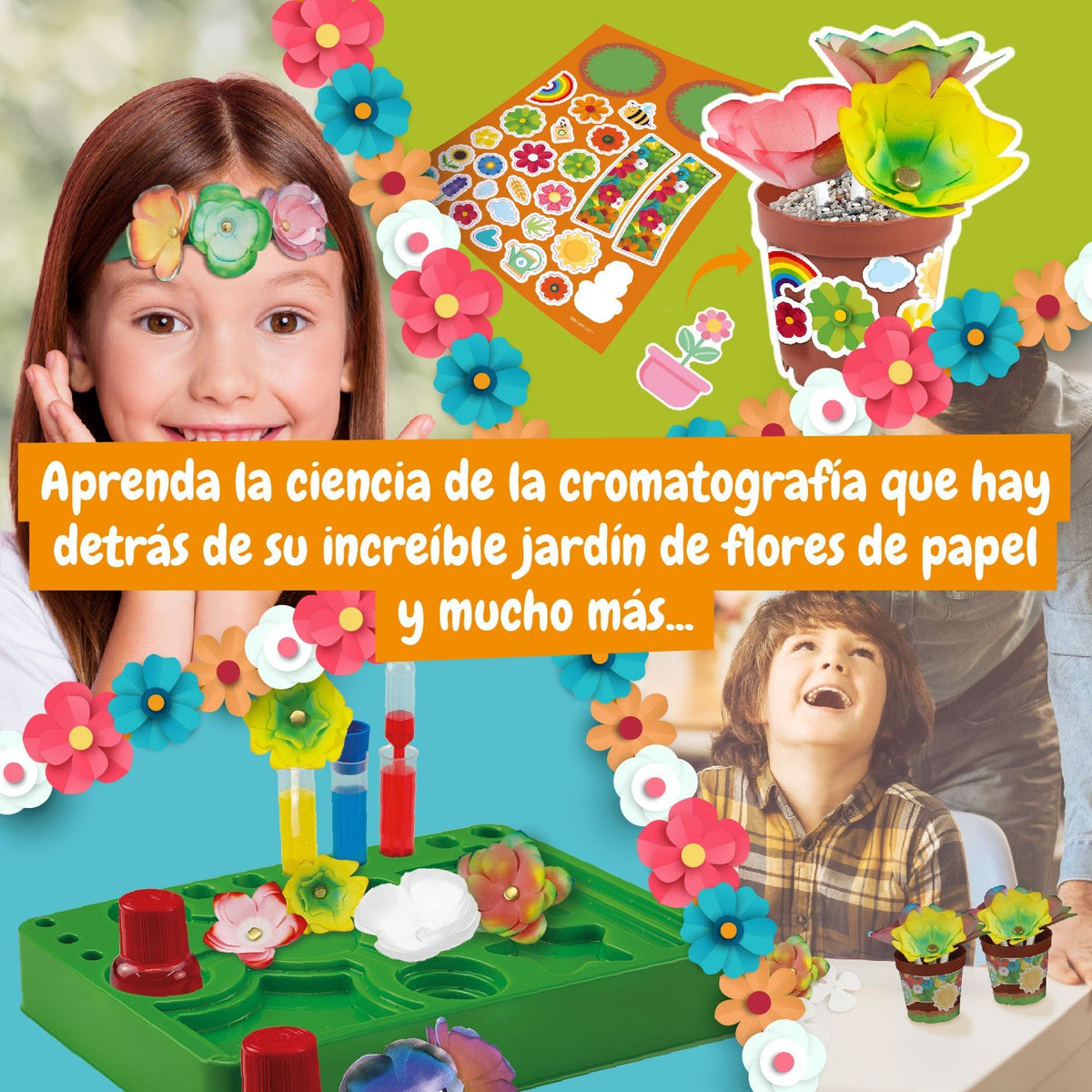 Flores de Papel Lab Multi