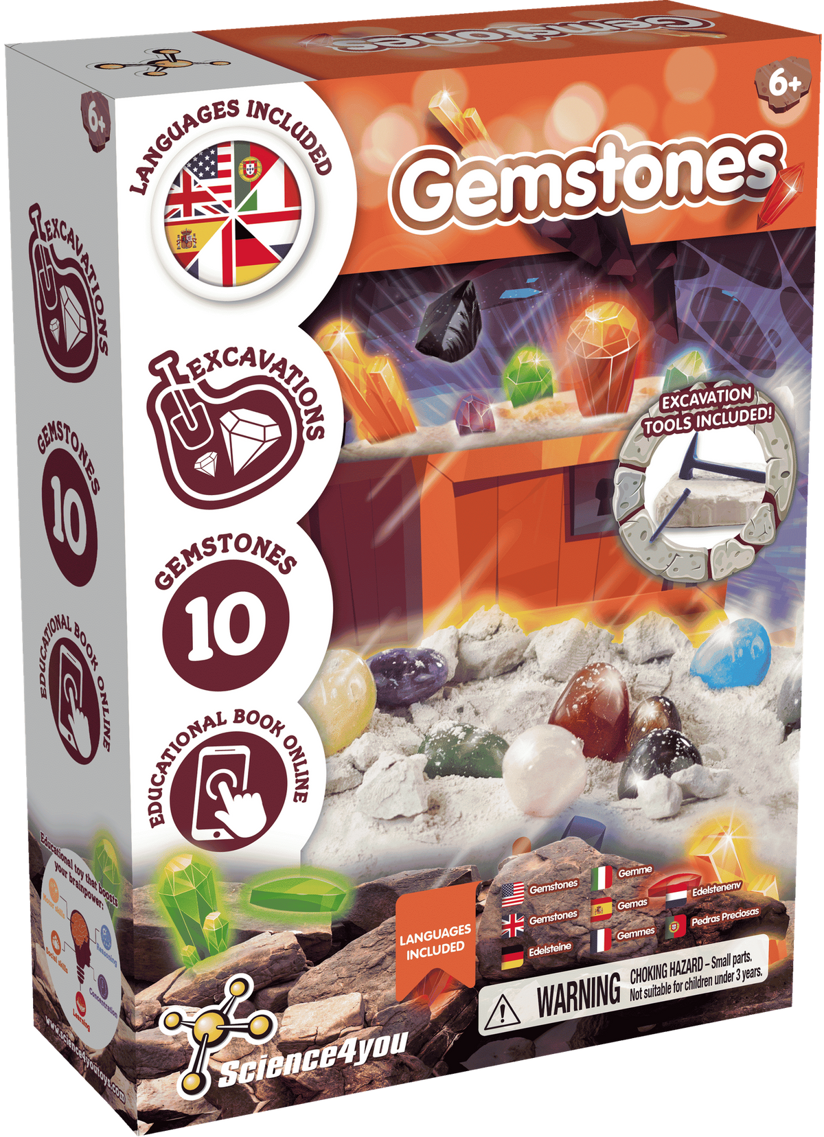 Excavaciones de Piedras Preciosas (Versión Multilingüe)