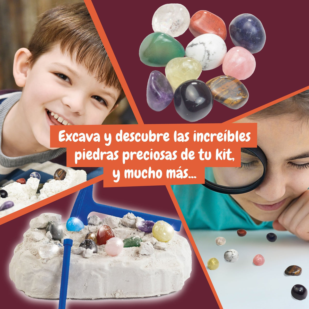 Excavaciones de Piedras Preciosas (Versión Multilingüe)