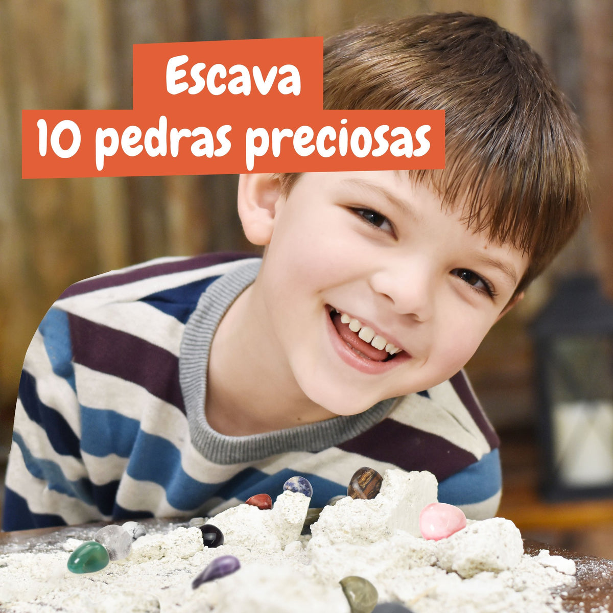 Escavações de Pedras Preciosas (Versão Multilingue)