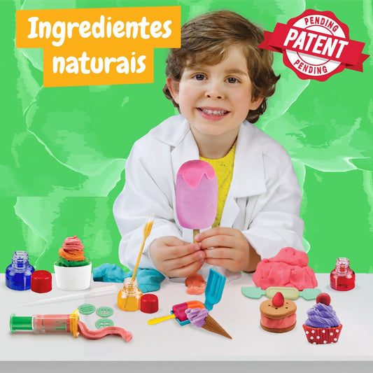 Play Dough Ice Cream and Cupcakes Factory