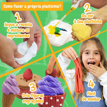 Play Dough Ice Cream and Cupcakes Factory