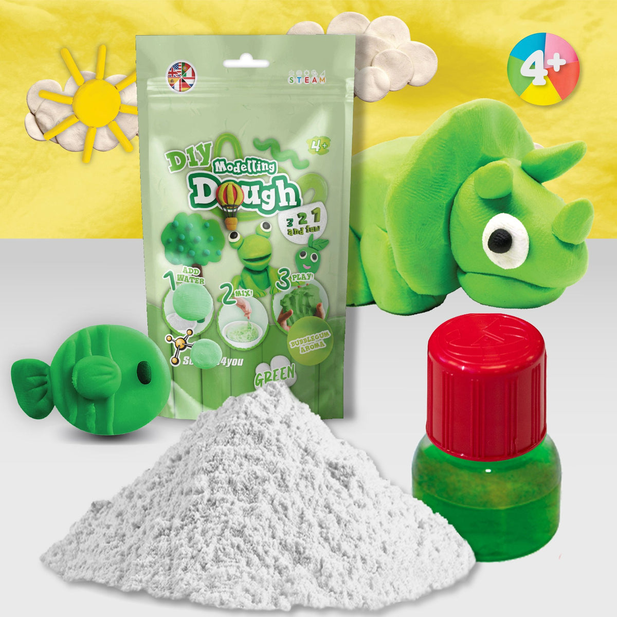 Pâte à Modeler Vert