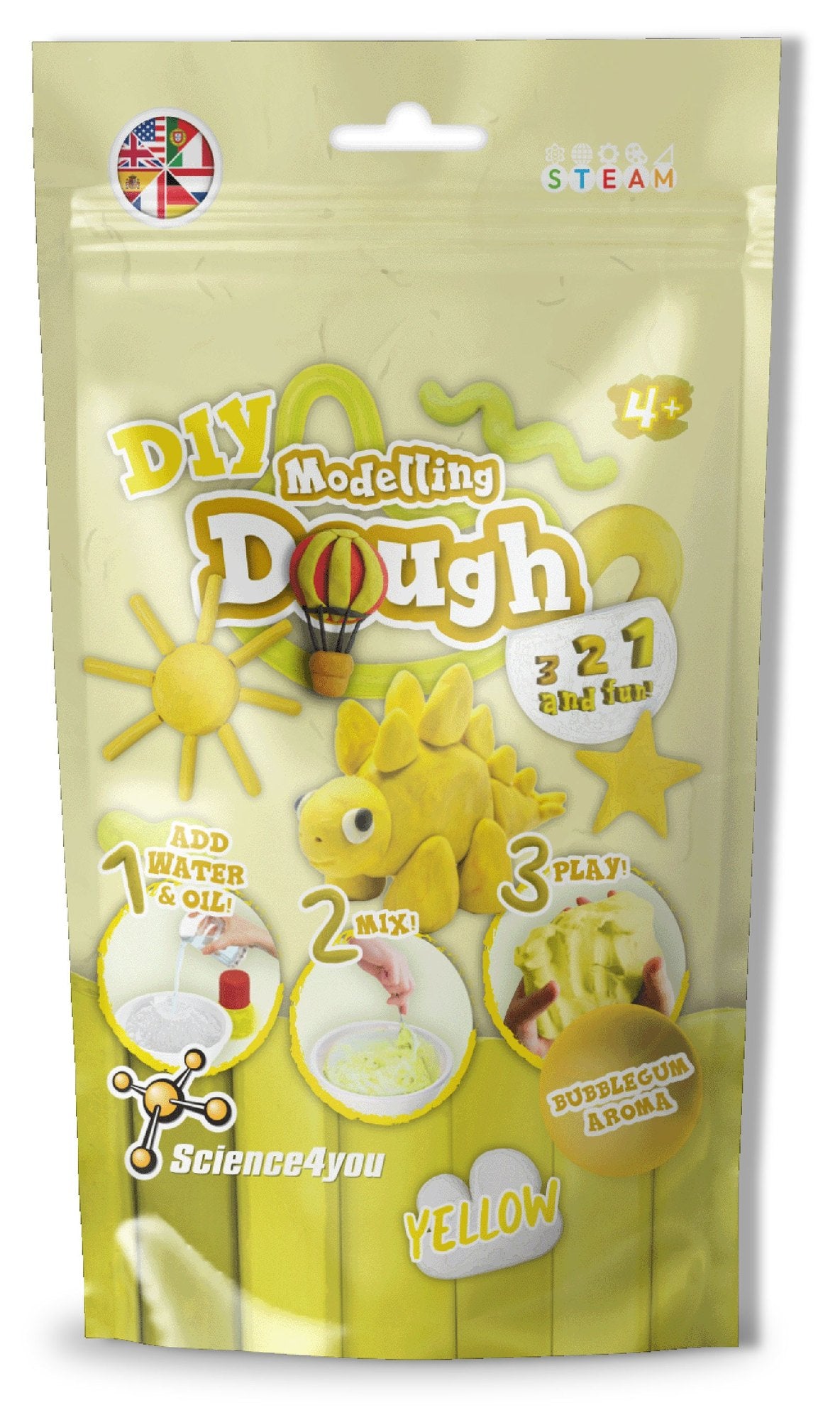 Pâte à modeler Jaune